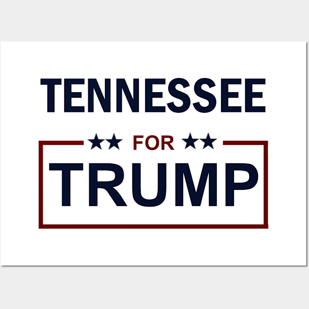 Tennessee for Trump Wall Art by ESDesign